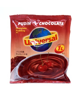 Pudin de chocolate Universal rinde 1L.
