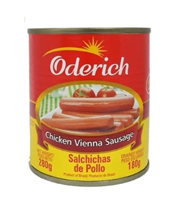 Salsicha de Frango Oderich 280g