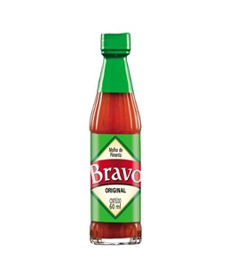 Molho de pimenta Bravo original 60ml.