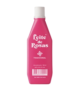 Desodorante leite de rosas 100ml