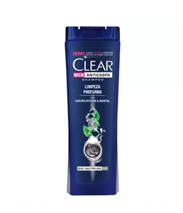 Shampoo anticaspa Clear Men Limpeza Profunda 200ml