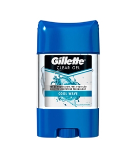 Antitranspirante Gillette Clear gel Cool Wave 82g.