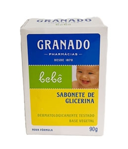 Sabonete Glicerinado Granado Bebe 90g